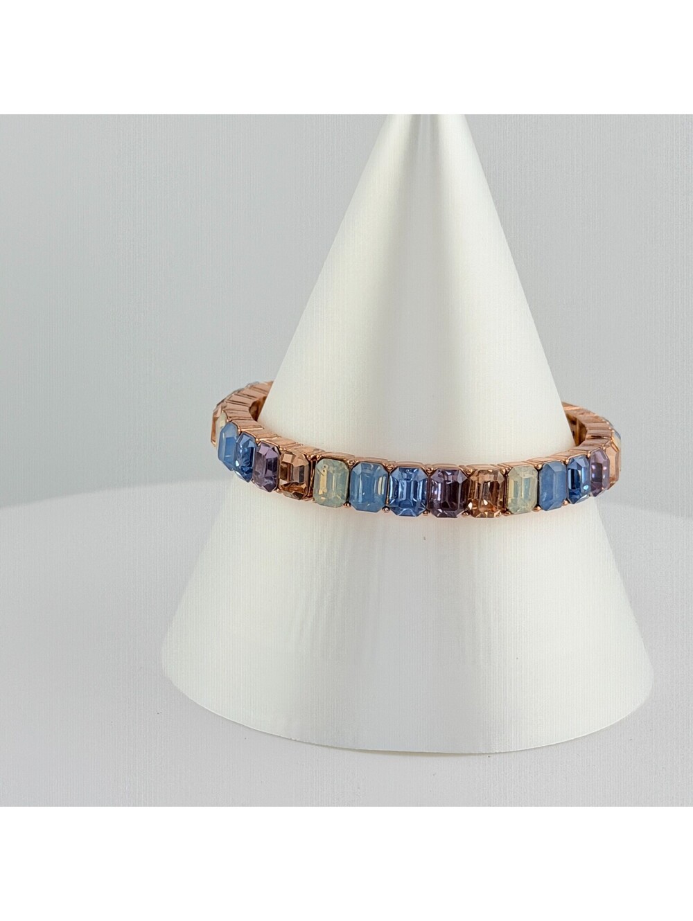 Bomb Party Single Stack Bracelet - on Rose Gold #19